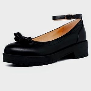 Chunky Black Platform Mary Jane
